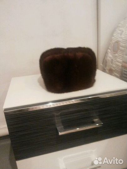 Шапка норковая мужская