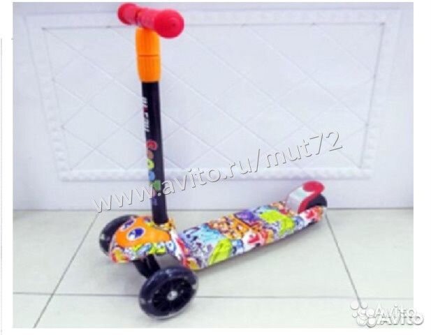 Самокат детский новый