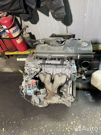 Двигатель nissan cr14de