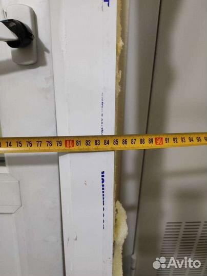 Пластиковое окно с дверью