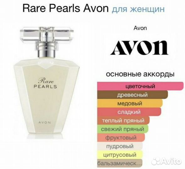 Туалетная вода Avon Rare