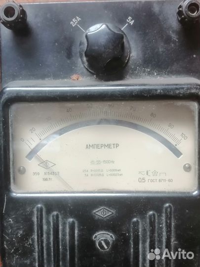 Измерительные приборы СССР. Блок питания