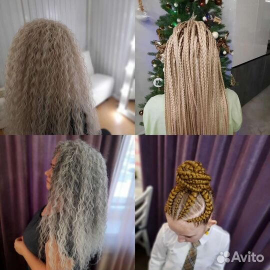 Плетение афрокосичек