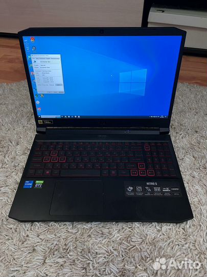 Ноутбук acer nitro 5