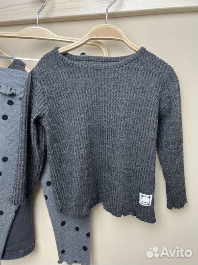 Комплект вещей для девочки, размер 86