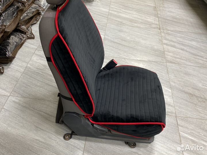 Накидки на автомобильные сидения велюр полостый