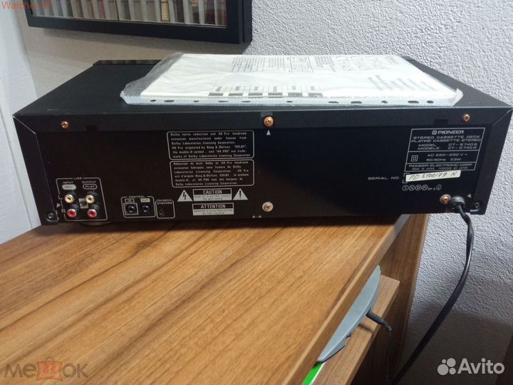 Pioneer CT-S740S кассетная дека 220 воль профилака