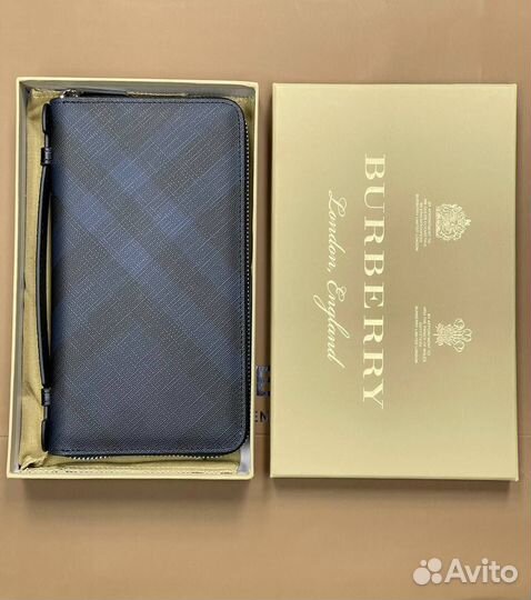 Мужской клатч Burberry 2 цвета