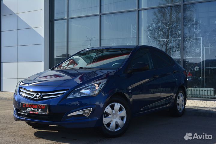 Hyundai Solaris 1.6 МТ, 2015, 89 000 км