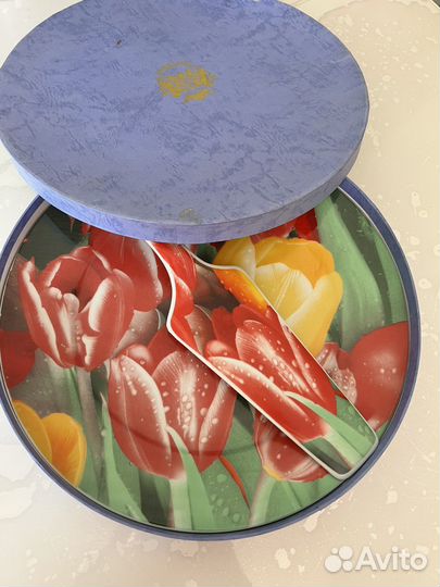 Тарелка для торта, фарфор