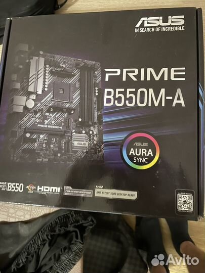 Материнсска плата b550 asus prime b550m-a