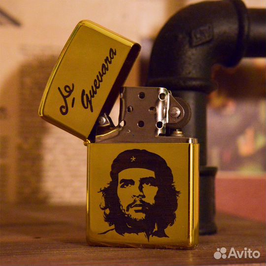 Зажигалка бензиновая в стиле Zippo, Че Гевара и