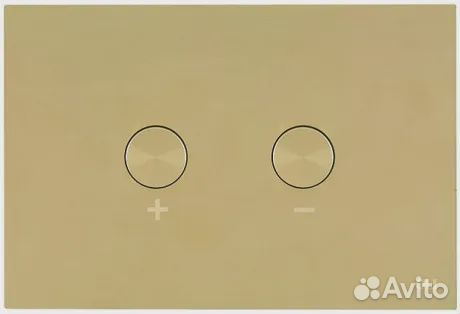 Смывная клавиша OLI Blink золотой 878781