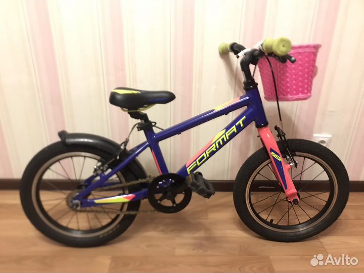 Детский велосипед format 16