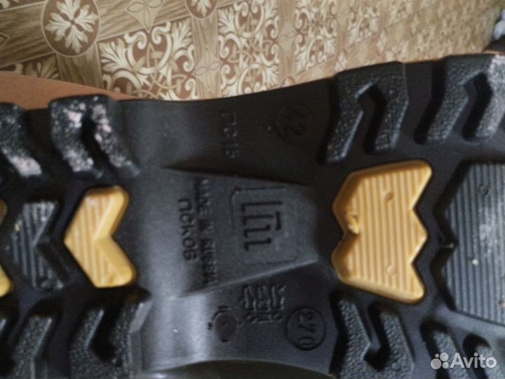 Сапоги резиновые мужские 42