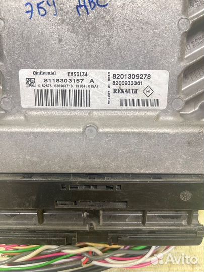 Эбу двигателя Nissan Almera G15 K4M 2013