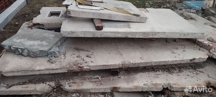 Железобетонные плиты бу