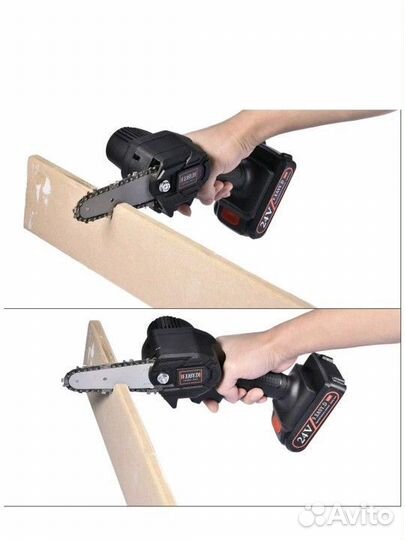 Аккумуляторная цепная мини пила