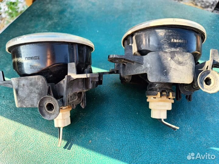 Противотуманные фары renault logan