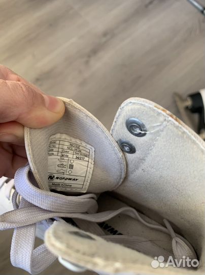 Коньки фигурные детские 34 размер