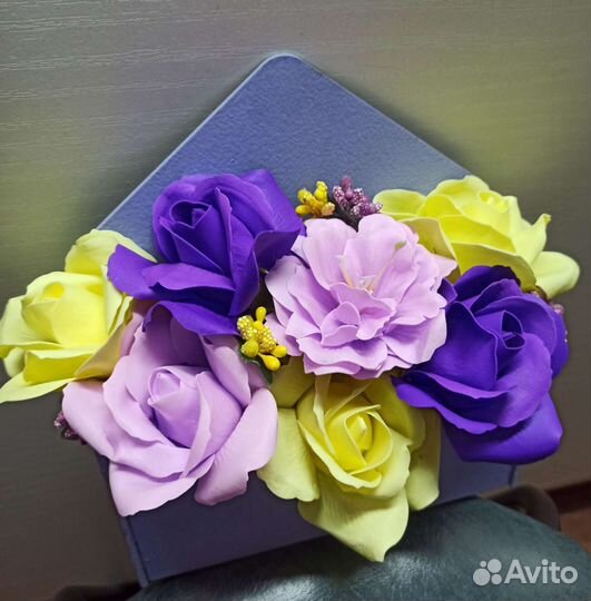 Букет из мыльных роз любимой маме