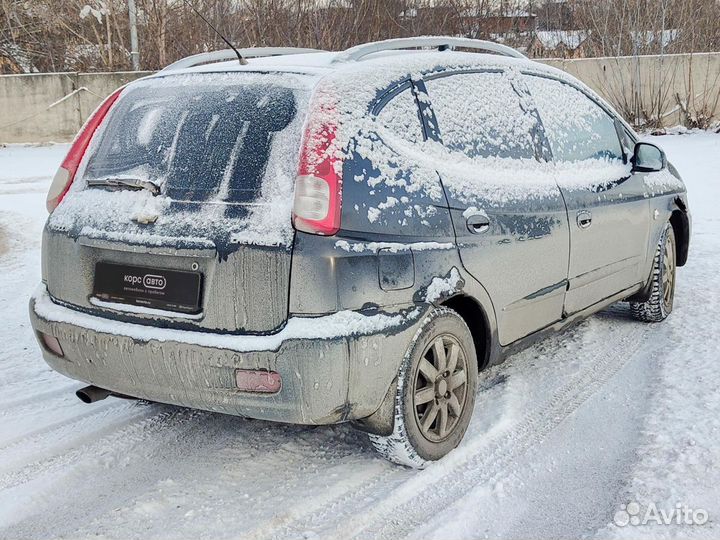 Chevrolet Rezzo 1.6 МТ, 2007, 228 000 км