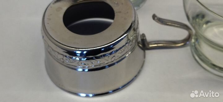 Чайная, кофейная чашка 3 шт одним лотом мнц никель