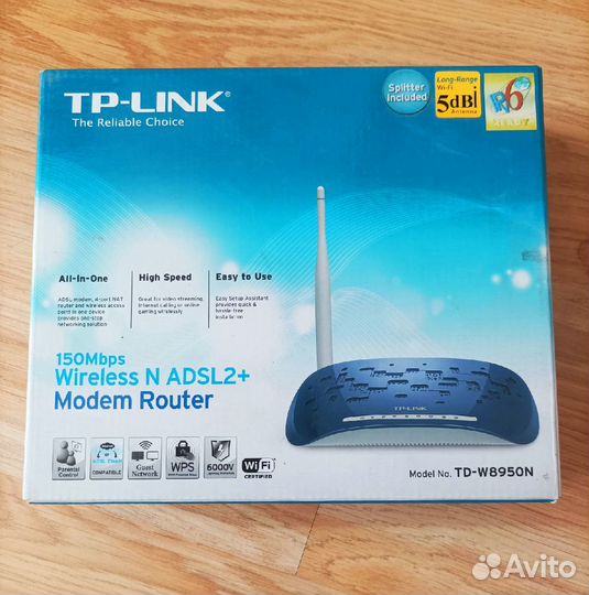 Роутер TP-link TD-W8950N б/у