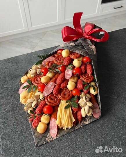 Мужские сьедобные букеты