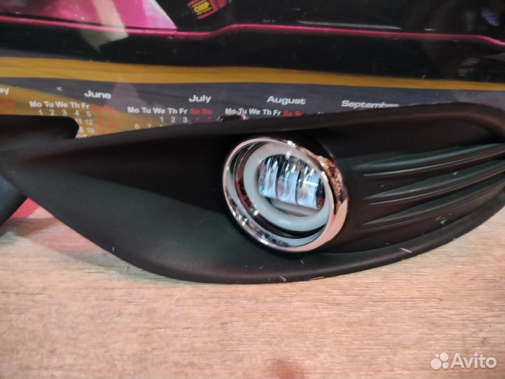 Птф на ford focus 2 рестайлинг с рамками