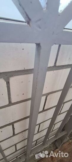 Ограждение лоджии, балкона, металл