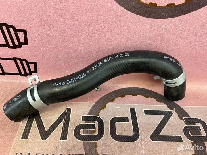 Патрубок радиатора верхний Solaris Rio 2017-1.4L