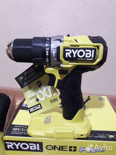 Ryobi.Бесщеточная ударная дрель-тушка