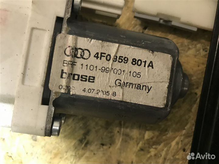 Стеклоподъемник задний левый Audi A6 C6 AUK 2005