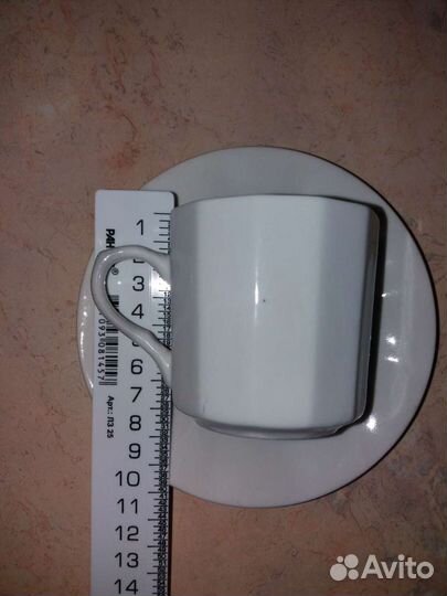 Чашка с блюдцем