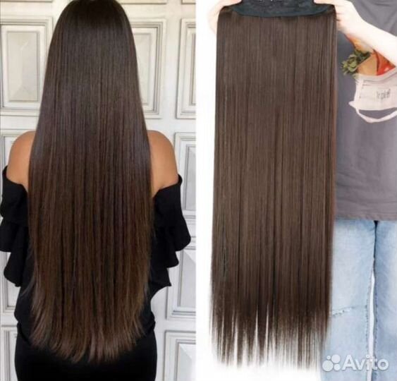 Волосы на заколках любые оттенки готовые и заказ