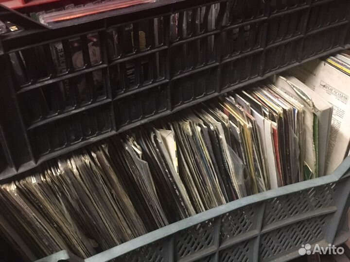 Виниловые пластинки советской и зарубежной эстрады