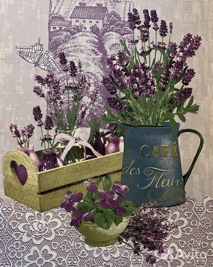 Набор полотенец «Лавандовый прованс» 3 шт.+лопатка