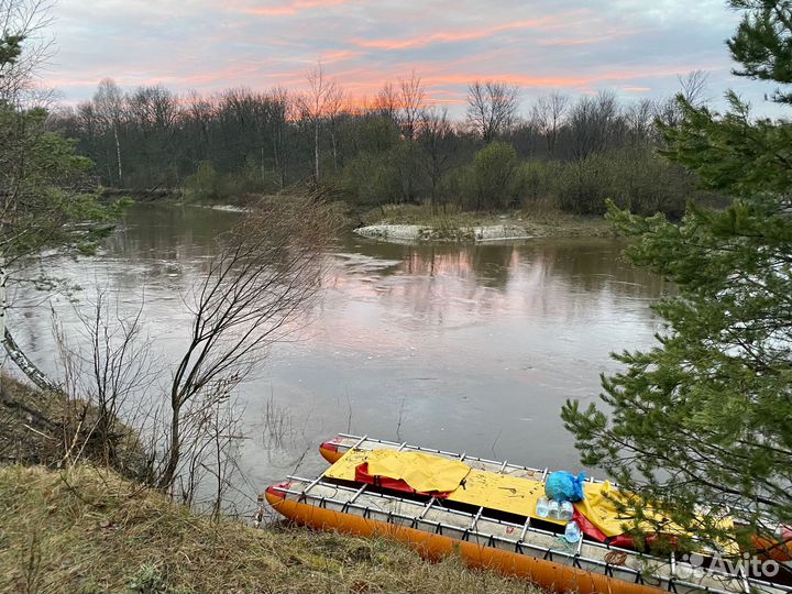 Сплав по реке юшут из Казани