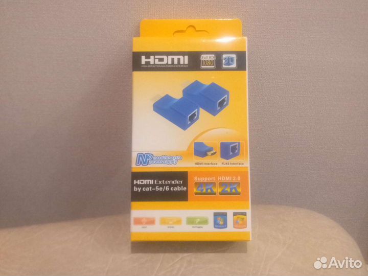 Hdmi удлинитель 30м по витой паре