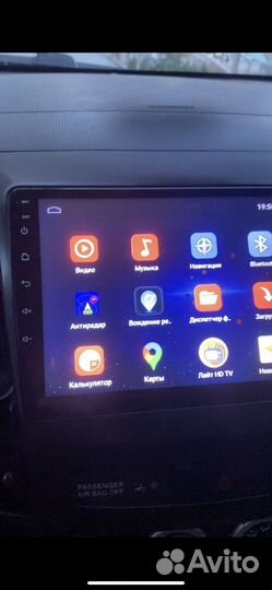 Магнитола mitsubishi outlander xl