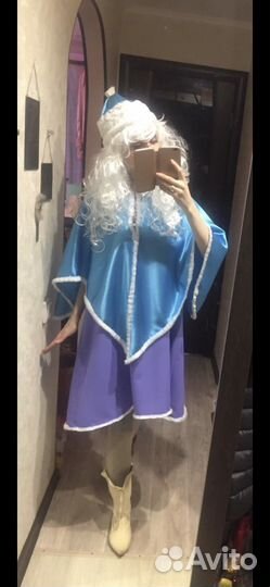 Новогодний костюм снегурочки
