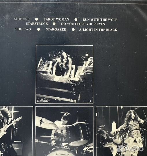 Rainbow Rising LP 1976