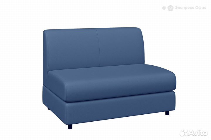 Диван офисный двухместный без подлокотников Матрик