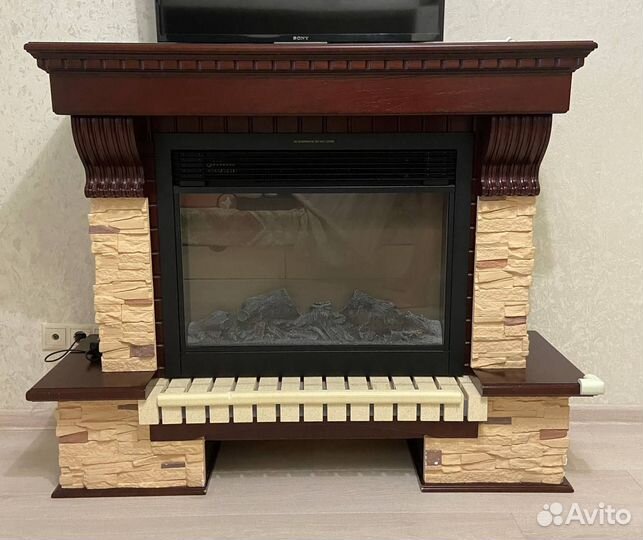 Камин электрический бу