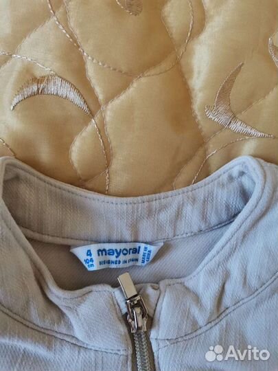 Пиджак для девочки 104