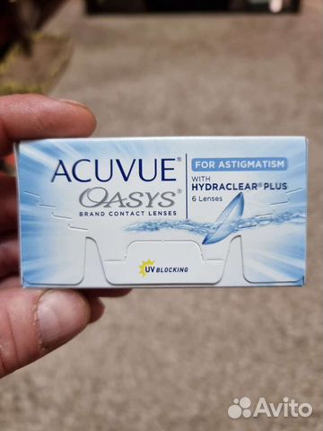 Линзы контактные acuvue oasys