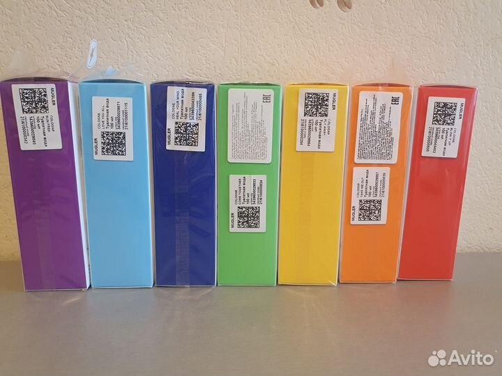 Mugler Cologne все 7 ароматов