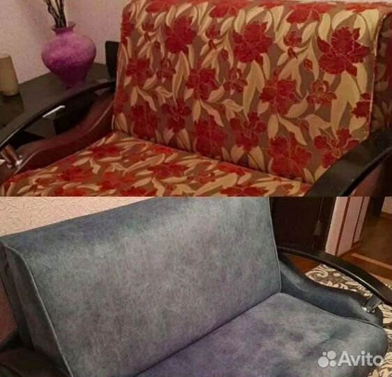 Перетяжка мягкой мебели