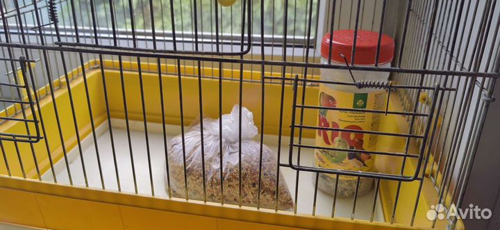 Клетка для волнистого попугая